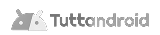 Logo in bianco e nero del sito TuttoAndroid